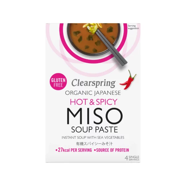 Pâte pour soupe - Miso de riz complet, algues et épices - 60g (4x15g)
