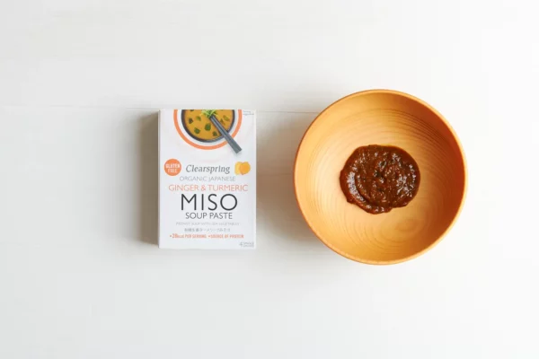 Pâte pour soupe - Miso gingembre et curcuma aux algues - 60g (4x15g) – Image 3