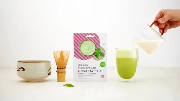 Kuwa Matcha feuilles de mûrier en poudre Bio - 40g – Image 2