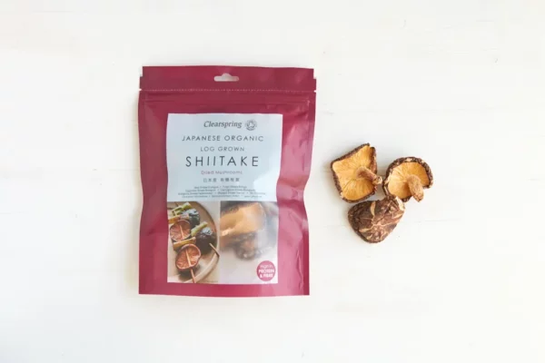 Champignons shiitake déshydratés Bio - 40g – Image 2