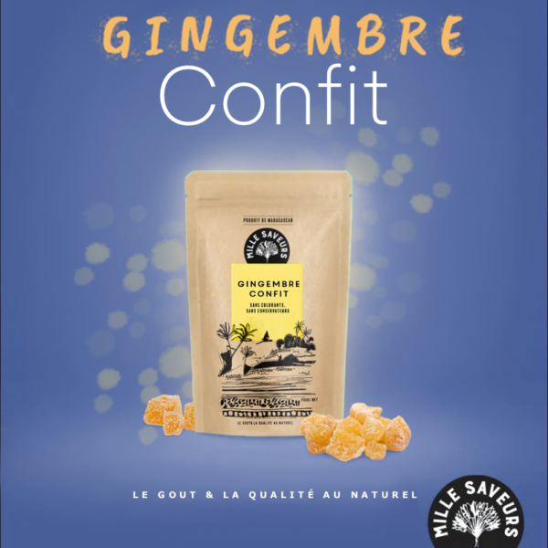 Gingembre confit - 100 g