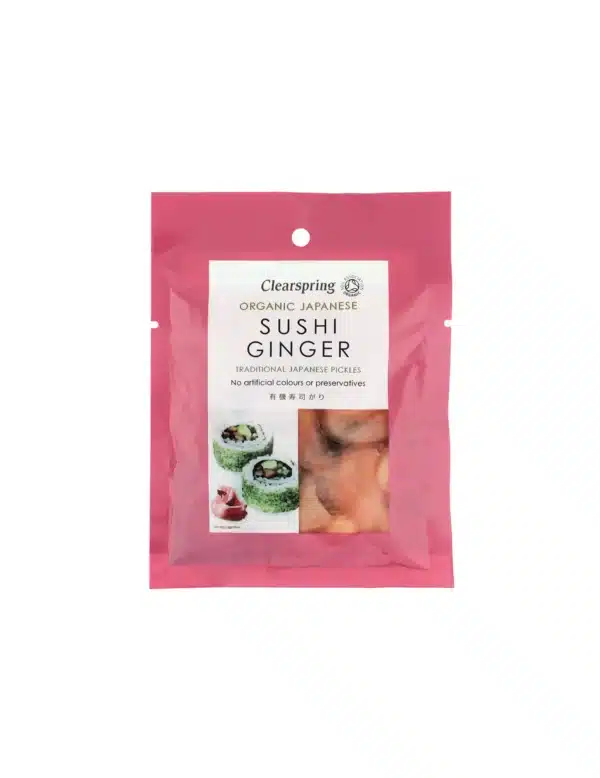 Gingembre Bio mariné pour sushi - 50g