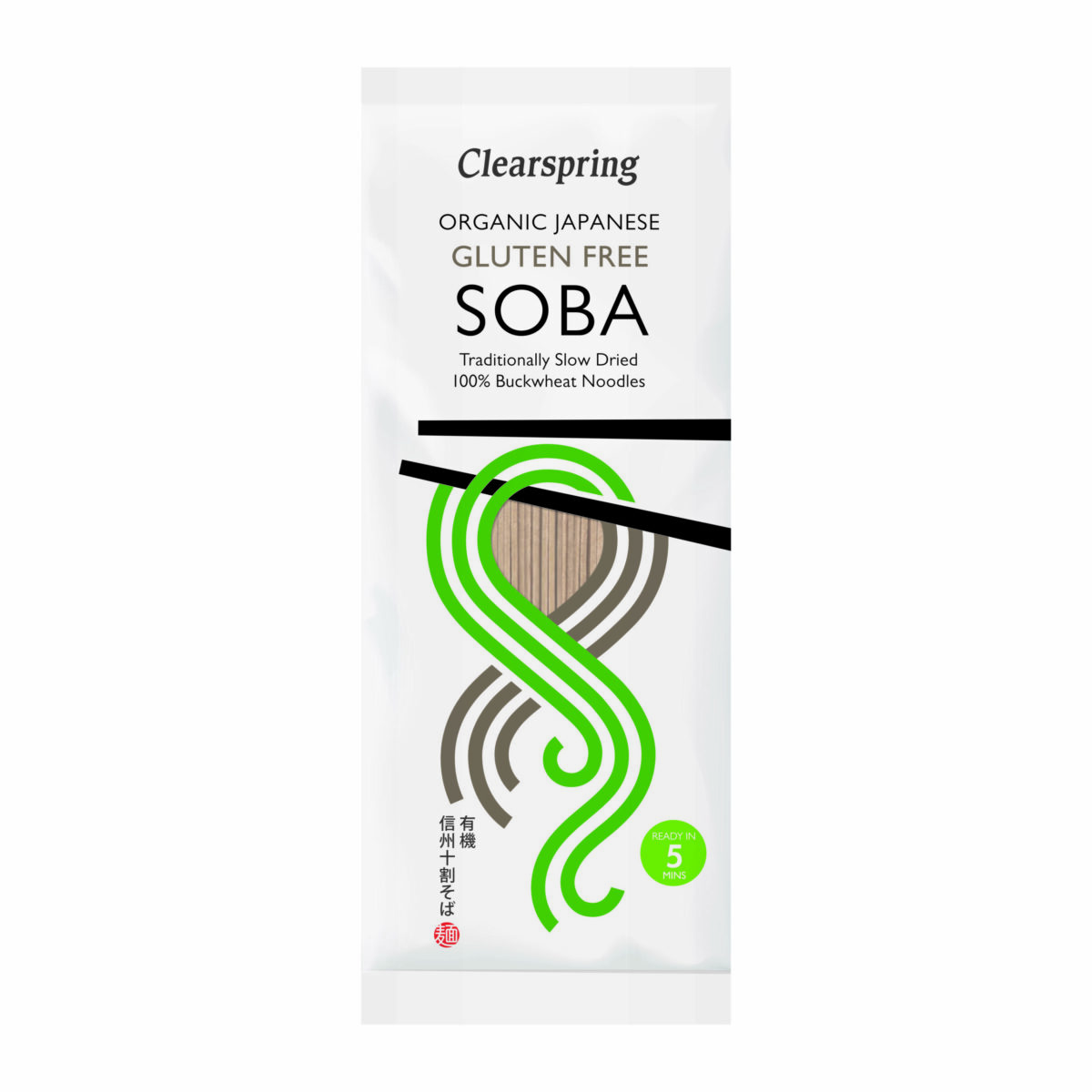 Nouilles japonaises Soba 100% Sarrasin - 200g