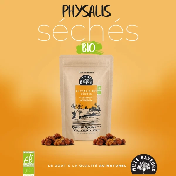 Physalis bio séchés - 100 g