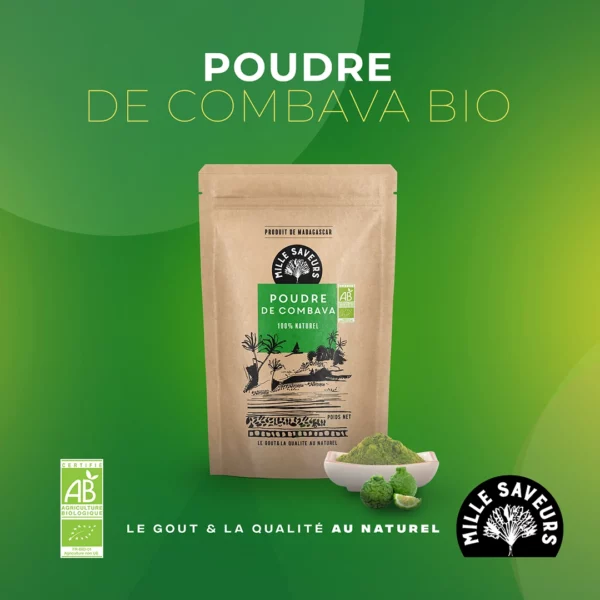 Poudre de combava bio - 50 g