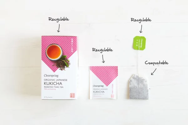 Thé japonais Kukicha (sachet) Bio - 36g – Image 4