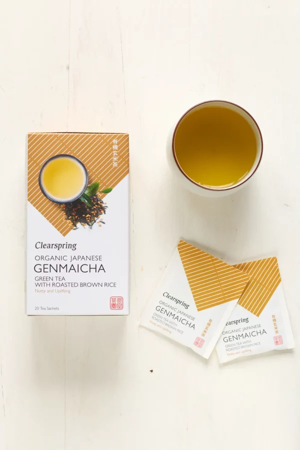 Thé vert Genmaicha (sachet) Bio - 36g – Image 2