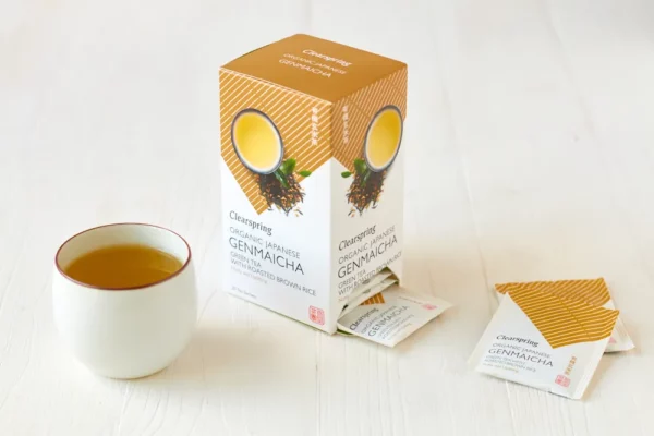 Thé vert Genmaicha (sachet) Bio - 36g – Image 3