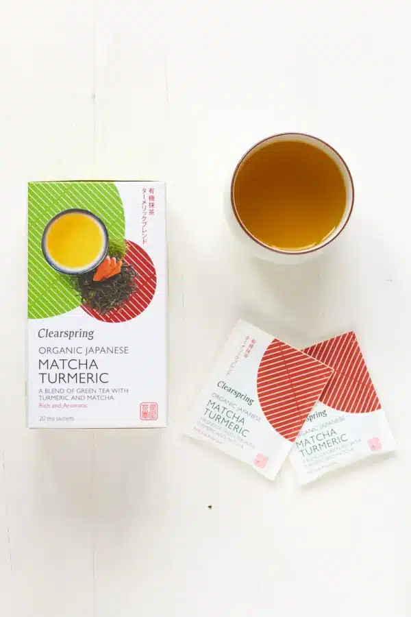 Thé vert Matcha Curcuma (sachet) Bio - 36g – Image 2