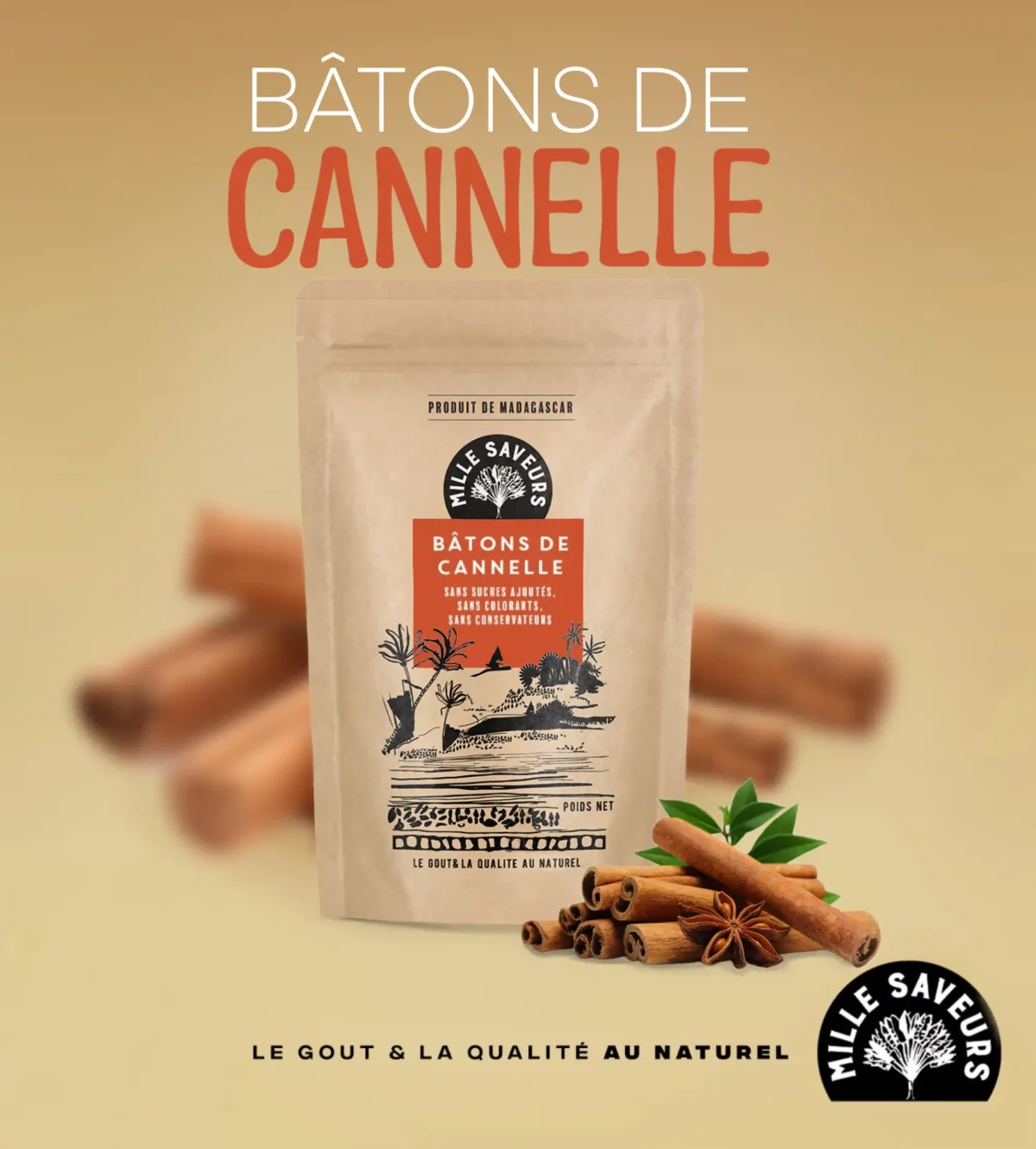 Bâtons de cannelle - 50 g