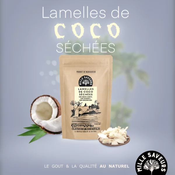 Lamelles de coco - 100 g