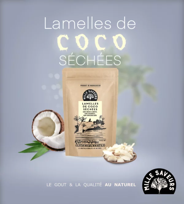 Lamelles de coco - 100 g