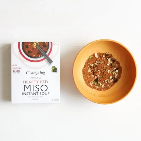 Soupe instantanée - Miso rouge aux algues - 40g (4x10g) – Image 3