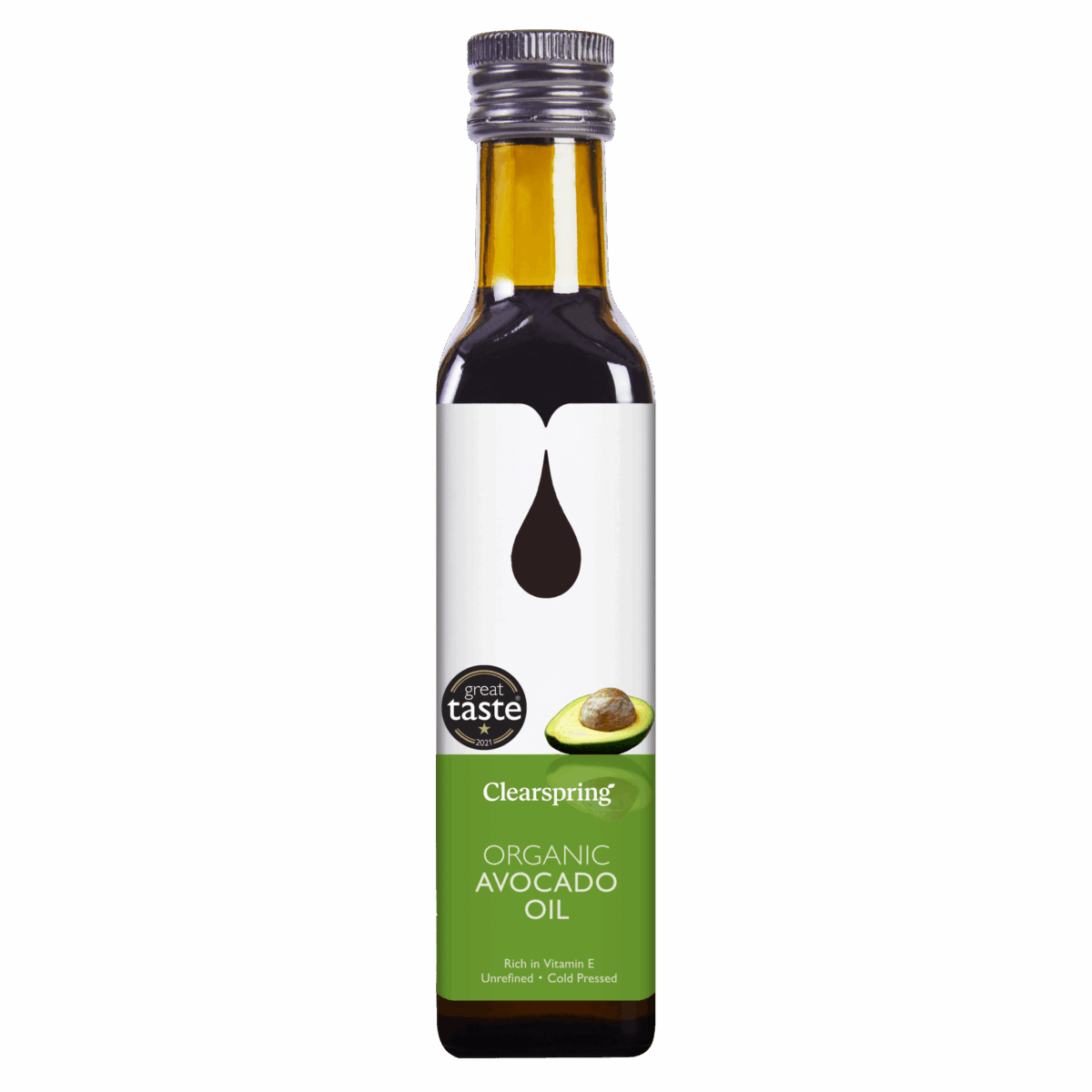 Huile d'avocat Bio pressée à froid - 250ml