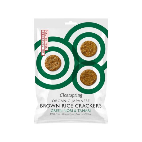 Crackers de Riz Complet & Tamari - Nori 40g