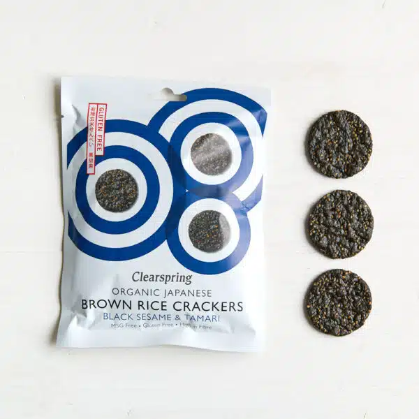 Crackers de Riz Complet & Tamari - Sésame Noir 40g – Image 4