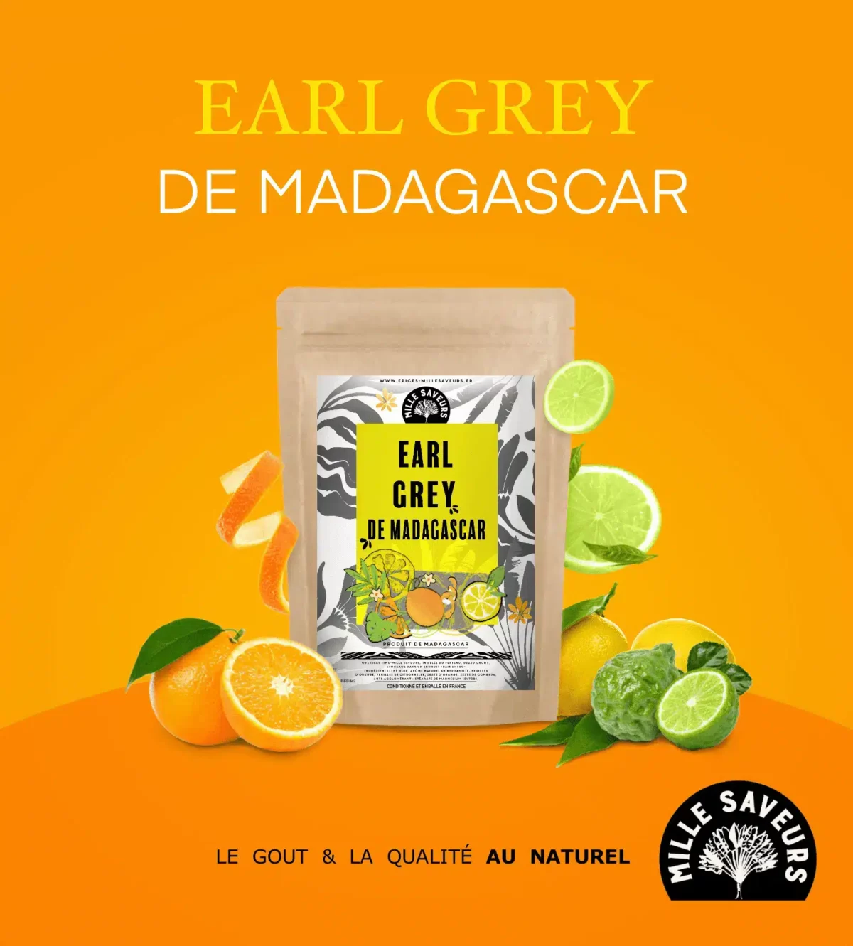 Earl Grey de Madagascar - 100g