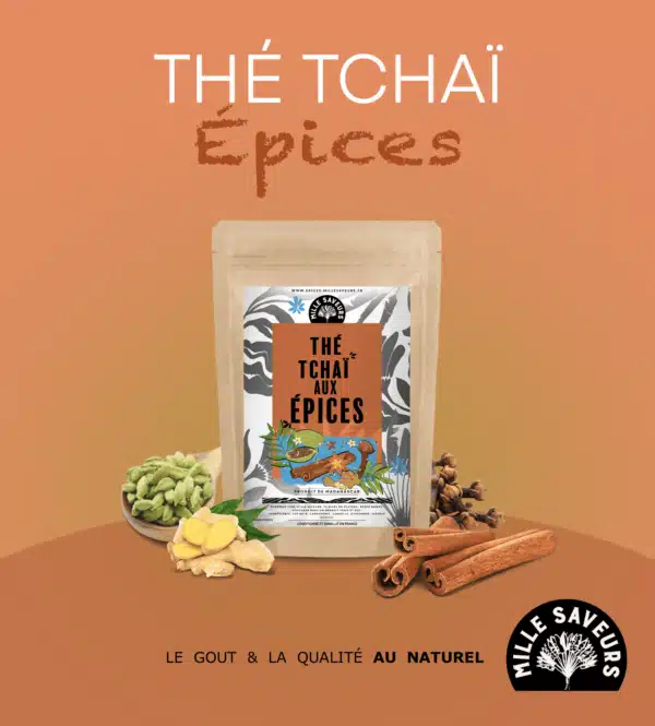 Thé Chaï aux épices de Madagascar - 100g