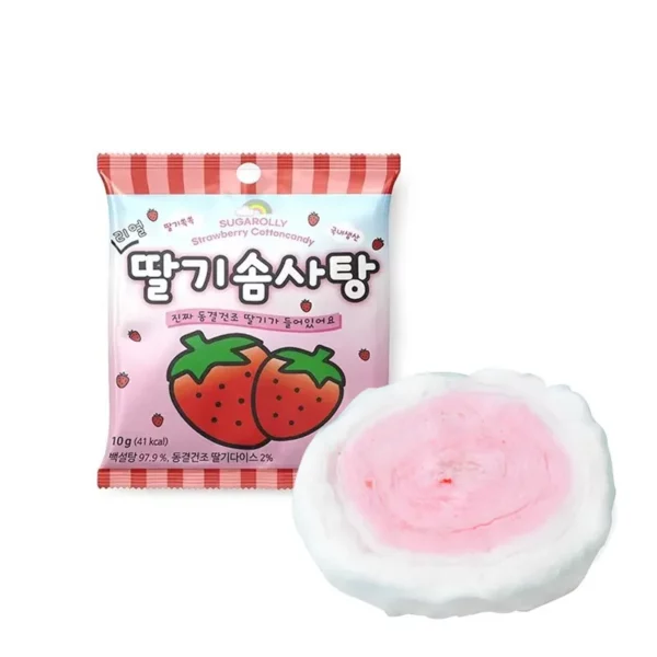 Barbe à papa - Fraise