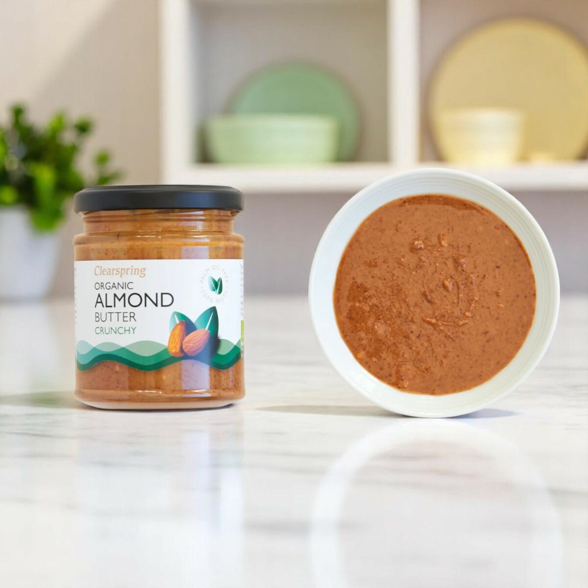Purée d'amandes crunchy - 170g – Image 3