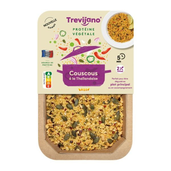 Couscous thaï aux protéines végétales - 250g