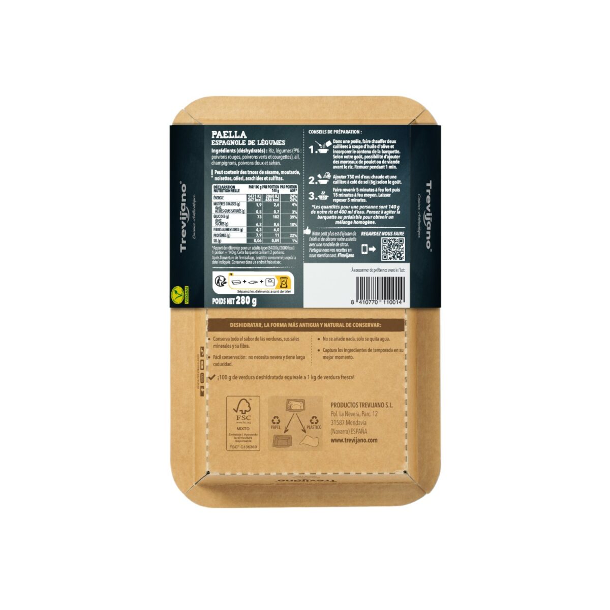 Paëlla aux 6 légumes - 280g – Image 2