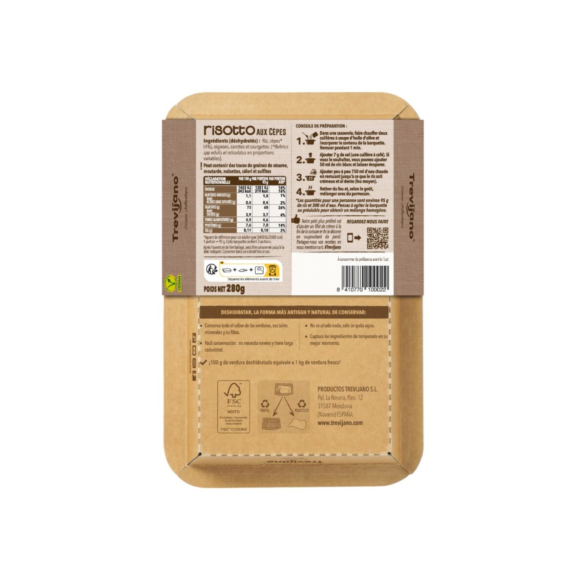 Risotto aux Cèpes - 280g – Image 2