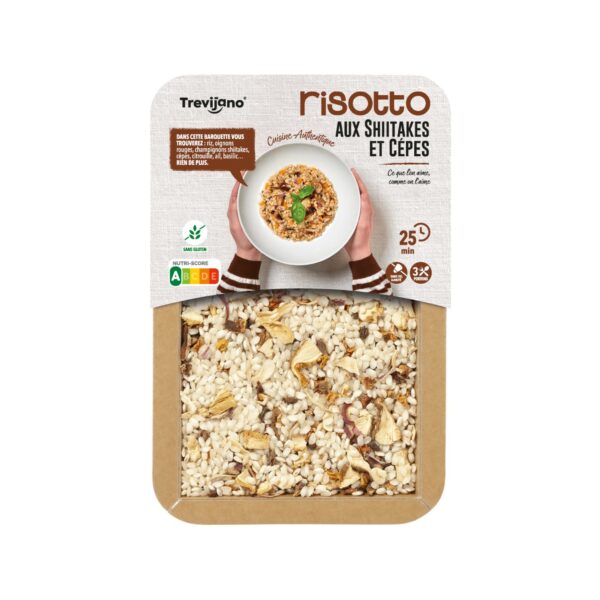 Risotto aux Shiitakes et Cèpes - 280g