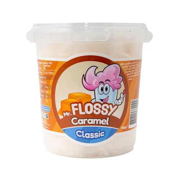 Barbe à papa Caramel - Mr Flossy 40g