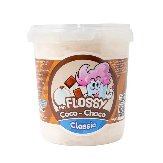 Barbe à papa Coco & Choco - Mr Flossy 40g