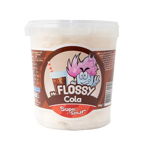 Barbe à papa Cola- Mr Flossy 40g