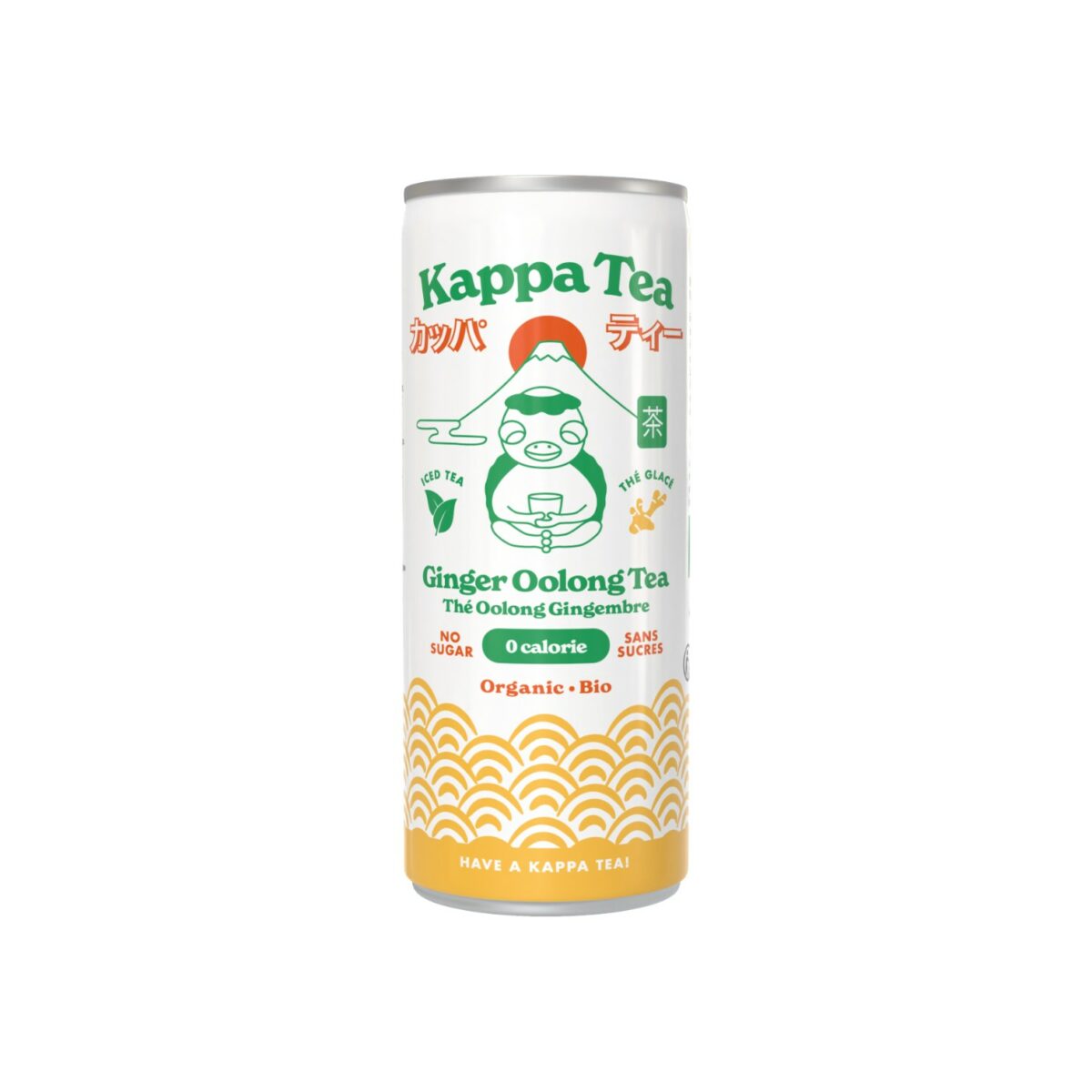 Thé Glacé Kappa Tea - Thé Oolong Gingembre 250ml