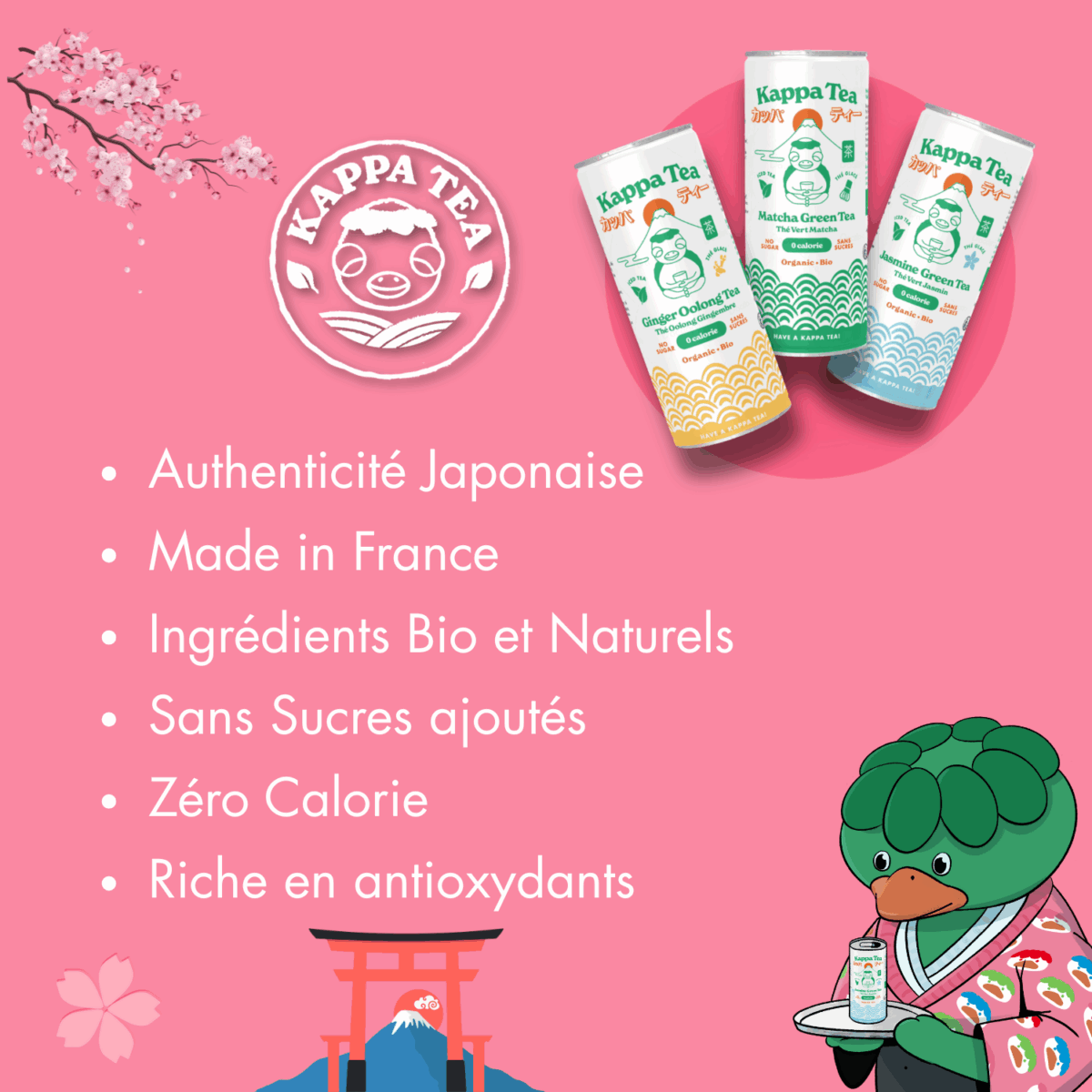 Thé Glacé Kappa Tea - Thé Vert Jasmin 250ml – Image 5