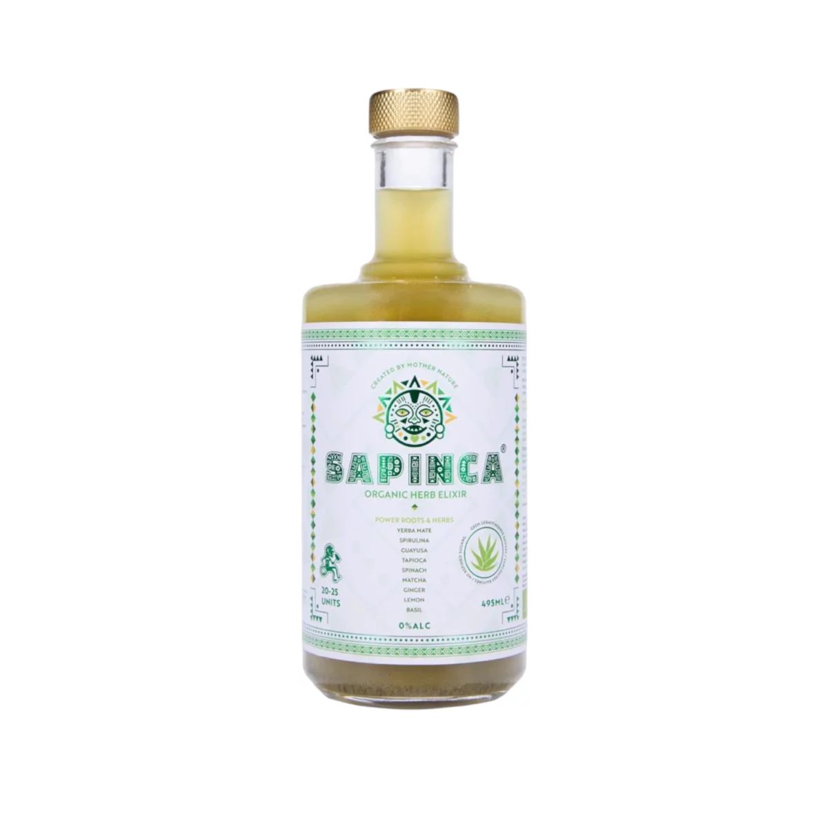 Élixir d'Herbes bio - sans alcool - 495ml
