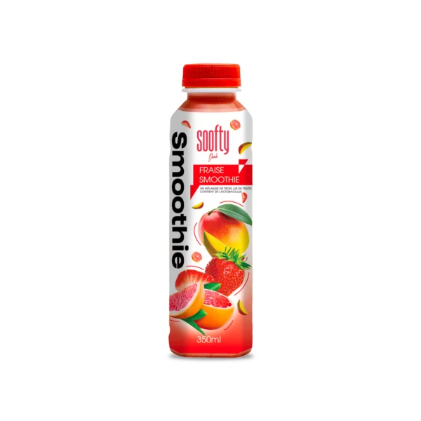 Smoothie Fraise Pamplemousse - Soofty 350ml