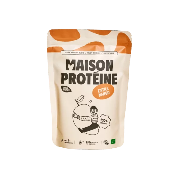 EXTRA MANGO WILD MATCHA Maison Protéine poudre végan bio mangue