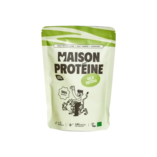 WILD MATCHA Maison Protéine poudre végan bio